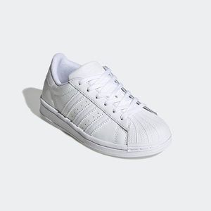 adidas super star shoes white size 3